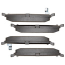 DFC 07-18 Jeep Wrangler Rear 4000 Hybridynamic Brake Pads