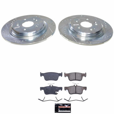 Power Stop 19-24 Acura RDX Rear Z23 Evolution Brake Kit