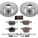 Power Stop 03-05 Land Rover Range Rover Front & Rear Z26 Street Warrior Brake Kit