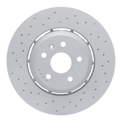 DFC 11-11 Saab 9-5 Front Drilled Hi-Carbon Alloy Geomet Coated Rotor