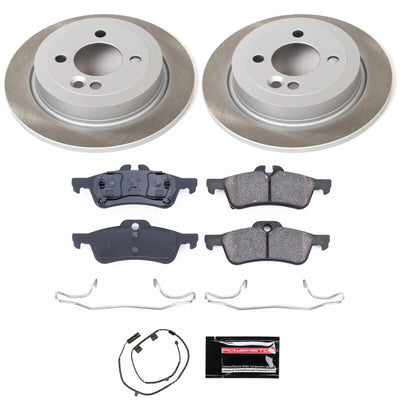 Power Stop 02-06 Mini Cooper Front and Rear Semi-Coated Rotor Kit