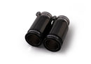 Remus Stainless Steel 84mm Black Chrome Straight w/Carbon Insert Tail Pipe Set (Pair)