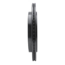 R1 02-06 Ford Expedition Rear Left Drilled & Slotted Black Brake Rotor