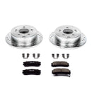 Power Stop 06-12 Mitsubishi Eclipse Rear Z23 Evolution Sport Brake Kit w/Calipers
