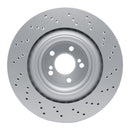 DFC 15-19 BMW X6 Right Rear Drilled GeoSPEC Coated Rotor