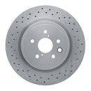 DFC 08-14 Lexus IS F Front Drilled Brake Rotor