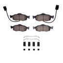 DFC 98-04 Ford Contour Front 4000 HybriDynamic Brake Pads and Hardware Kit