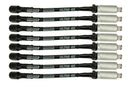 Moroso GM LS Ignition Wire Set - Ultra 40 - Sleeved - Coil-On - 12in Wire - Black