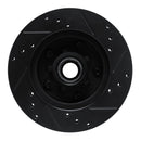 R1 78-78 Buick Regal Front Left Drilled & Slotted Black Brake Rotor