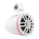 DS18 Marine And Powersports Towers Speakers Not Included 6.5in RGB LED Lights White