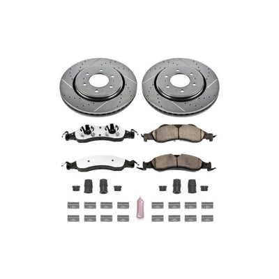 Power Stop 07-09 Ford Expedition Front & Rear Z36 Truck & Tow Brake Kit