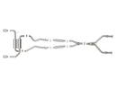 aFe Takeda Cat-Back Exhaust System Infiniti Q50 14-15 V6-3.7L- Polished Tip
