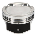 JE Pistons - Set of 4 Mitsubishi 4B11T 88.0mm Bore -8.2 Dish Asymmetrical FSR Pistons - Set of 4