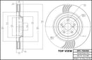DFC 18-23 Lexus LC500 Right Front GeoSPEC Coated Rotor