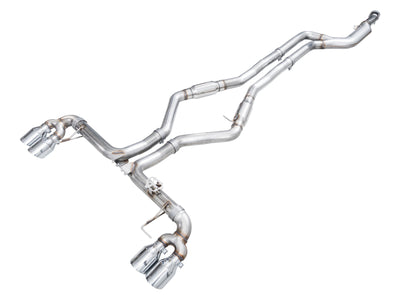 AWE Tuning 22-26 BMW M240i (G42) Track Edition Exhaust - Chrome Silver Tips