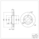 DFC Brake Rotors - Plain