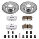 Power Stop 04-06 Audi A4 Quattro Front & Rear Z26 Street Warrior Brake Kit
