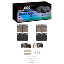 DFC 74-87 Dodge Colt Front 4000 HybriDynamic Brake Pads and Hardware Kit