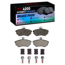 DFC 80-96 Audi 80 Front 4000 HybriDynamic Brake Pads and Hardware Kit