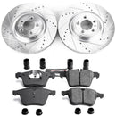 Power Stop 13-15 Jaguar XJ Front and Rear Z23 Evolution Brake Kit