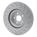 DFC 07-14 Mercedes-Benz S600 Front Drilled GeoSPEC Coated Rotor