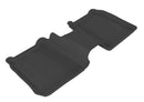3D MAXpider 2009-2019 Ford Flex Kagu 1st & 2nd & 3rd Row Floormats - Black