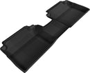 3D MAXpider 2013-2017 Hyundai Elantra GT Kagu 1st & 2nd Row Floormats - Black