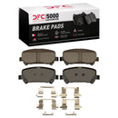 DFC 15-20 Chevrolet Colorado Front 5000 Advanced Ceramic Brake Pads and Hardware Kit