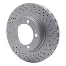 DFC 94-98 Porsche 911 Right Front Drilled GeoSPEC Coated Rotor