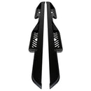Westin 07-18 Jeep Wrangler JK Unlimited Outlaw Drop Nerf Step Bars - Textured Black