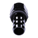 Russell 12AN Twist-Lok Straight Hose End - Black
