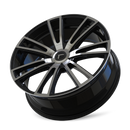 Kraze KR183 Spectra 18x8 / 5x108/114.3 BP / 40mm Offset / 72.62mm Hub Gloss Black Machined Wheel