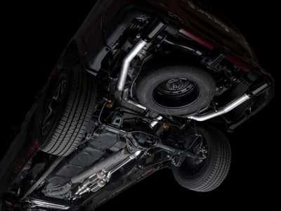 AWE 25+ RAM 1500 3.0TT 0FG Catback Touring Exhaust - Diamond Black Tips