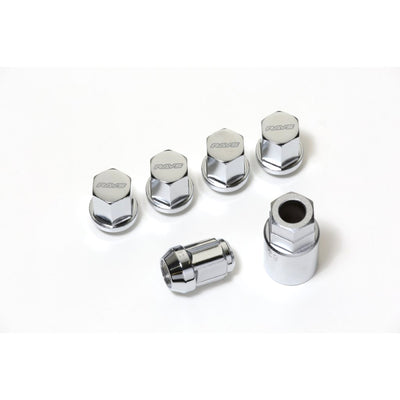 Rays 19 Hex Lock & Lug Nut Set M14x1.5 - Chrome