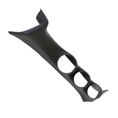 Autometer 08-10 Ford Super Duty 52mm Black Triple Pillar
