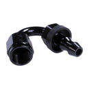 Russell 4AN Twist-Lok 150 Degree Hose End - Black