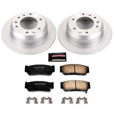 Power Stop 2007 Hyundai Entourage Front & Rear Z17 Evolution Geomet Coated Brake Kit
