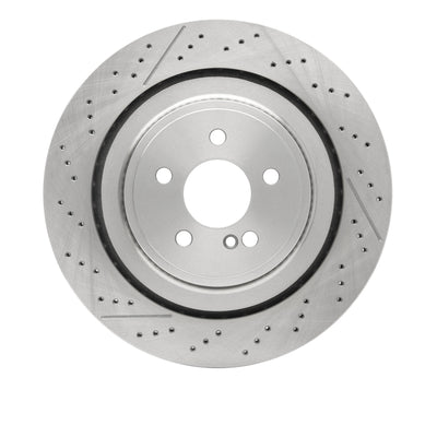 DFC 10-18 Mercedes-Benz E63 AMG Rear Drilled and Slotted Brake Rotor