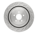DFC 10-18 Mercedes-Benz E63 AMG Rear Drilled and Slotted Brake Rotor