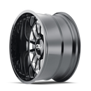 Cali Off-Road 9110 Summit 20x9 / 8x170 BP / 0mm Offset / 125.2mm Hub Gloss Black Milled Wheel