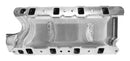 Edelbrock Ford Small-Block 289-302-347 RPM Air-Gap Intake Manifold - Chrome Plasma Finish