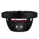 DS18 NXL Series Coaxial Marine Speakers w/ RGB Lights 6.5in 2-Way 100 Watts RMS 4 ohm Black