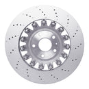 DFC 12-13 Audi TT Quattro RS Front Drilled Hi-Carbon Alloy Geomet Coated Rotor