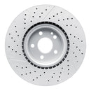 DFC 14-19 Mercedes-Benz CLA45 AMG Front Drilled GeoSPEC Coated Rotor and Slotted