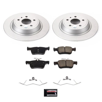 Power Stop 2020 Ford Fusion Front & Rear Z17 Evolution Geomet Coated Brake Kit