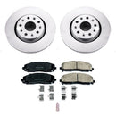 Power Stop 2021 Jeep Wrangler Front & Rear Z17 Coated Brake Kit