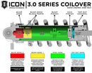 ICON 22-25 Toyota Tundra 1.25-3.25in Lift Stage 2 3.0 Suspension System - Billet - CDXS