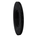 R1 07-11 Audi S6 Rear Left Drilled & Slotted Black Brake Rotor