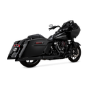 Vance & Hines 17-26 HD Touring Backslash 450 Slip-on Exhaust - Wrinkle Black