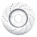 R1 06-11 Chevrolet HHR Front Drilled & Slotted Silver Brake Rotor Set